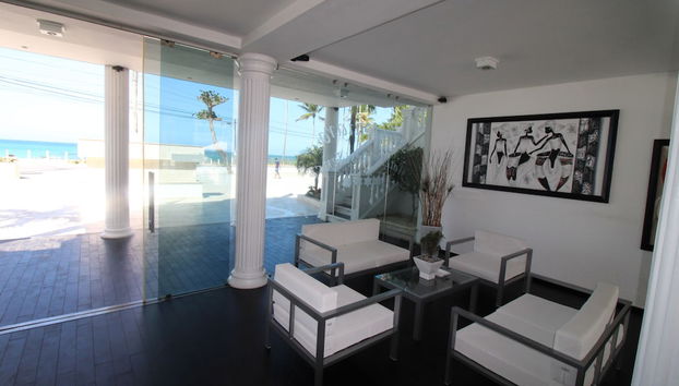 Zona de estar del vestíbulo