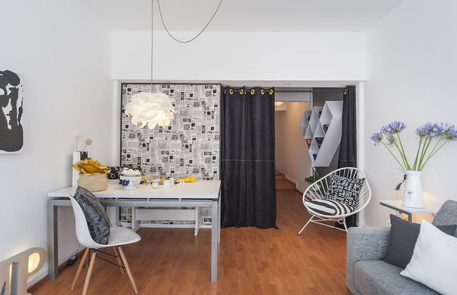 Black & White Apartment - Foto 14