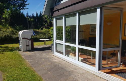 Fewo 7 im Fischerhaus Wintergarten und Terrasse mit Strandkorb - Foto 49