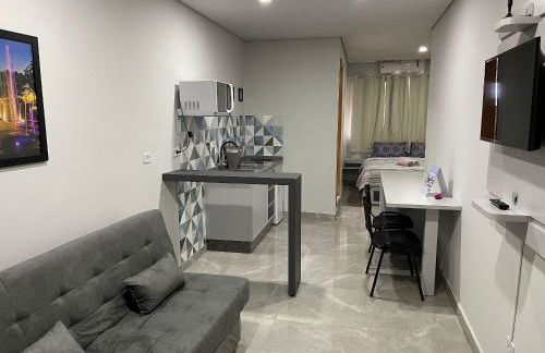Novo apartamento Studio a poucos passos do Paraguai - Vila Portes - Foto 54