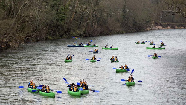 Disfrutando de la actividad