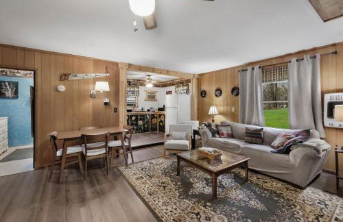 Riverfront Cabin Wood Stove Fire Pit & Grill - Foto 8