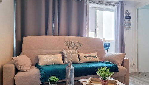 Les Petits Becs , joli T2 Vue mer, Wifi, Parking - Foto 4