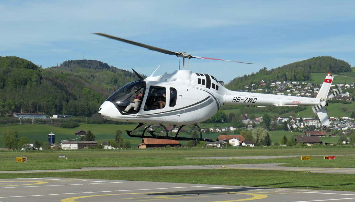 Fly over this beautiful Swiss city!