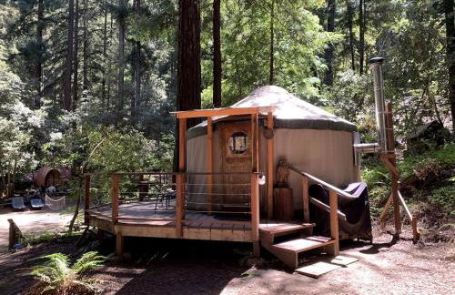Private Glamping Getaway in the Redwoods near Santa Cruz, California - Foto 55