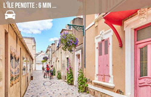 Suite Olonna Spa et Terrasse à 7 min des plages - Foto 42