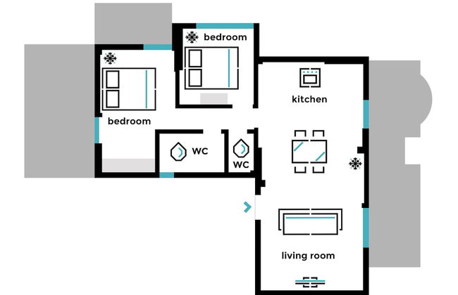 UPSTREET Superb & Comfy 2 BD Apt-Marousi - Foto 21