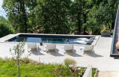 Villa Mare&Monti in Opatija, Heated pool with sea view - Foto 67