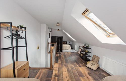Loft Barnim w wieży strażackiej, 2-poziomowy, 100m2, taras na dachu - Foto 41