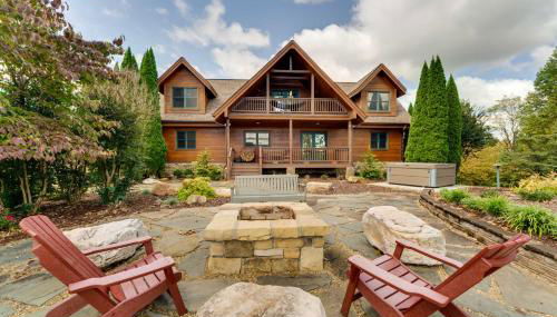 Hot Tub, Game Room! Group-Friendly Nebo Cabin - Photo 2