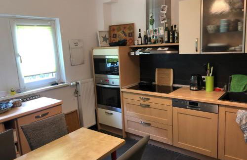 Stadtvilla-Apartment mit Parkblick und bester Verkehrsanbindung - Photo 21