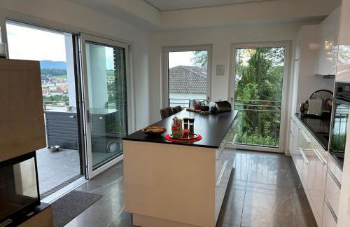 Ferienwohnung - Penthauswohnung Albblick, traumhafter Ausblick, ruhige Lage - Foto 6