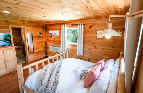 Cloud 9 Cabin with an indoor pool hot tub & fire pit - Foto 14