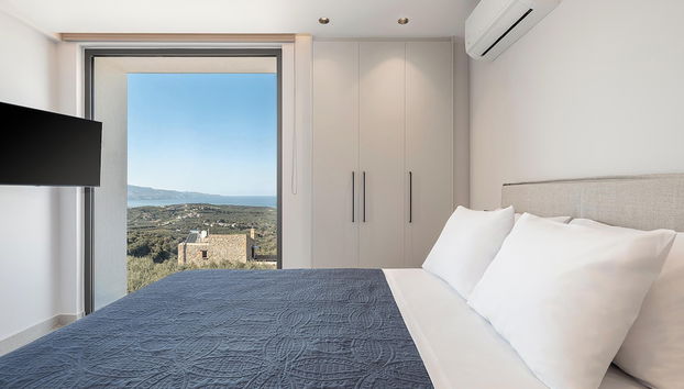 Villa Zefyros With Sea View - Foto 4, Habitación