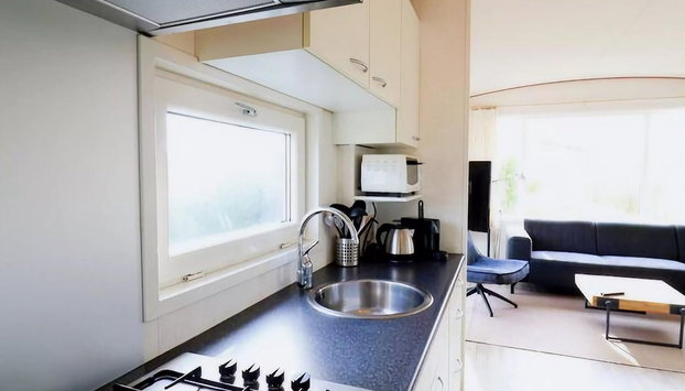 Inviting Dune Chalet in Hollum Near Golf Course - Foto 4, Cocina privada