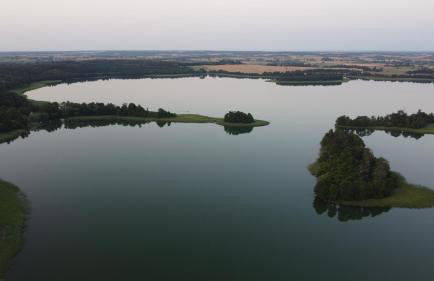 Mazurski Domek Papy Smerfa plaża pomost jezioro prywatny staw gospodarstwo pasieka - Foto 34