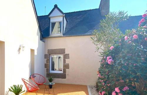 Maison avec WIFI, jardin clos et terrasse, à 500m de la mer et du GR34, Île Grande - FR-1-368-13 - Foto 26