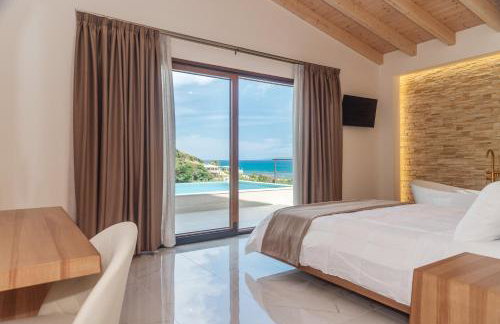 villa vasillis-heated swimming pool with infinity view - Foto 67