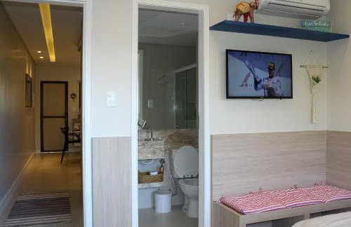 Guarajuba Summer Flat Melhor localização de Guarajuba e melhores Flats Beira Mar de Guarajuba Dispomos de 4 flats decorados no mesmo condomínio Aqui você não precisa de carro para nada Faça tudo à pé - Foto 48