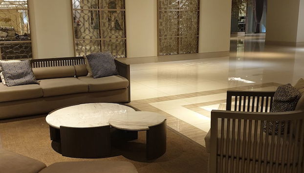 Sala de estar do lobby