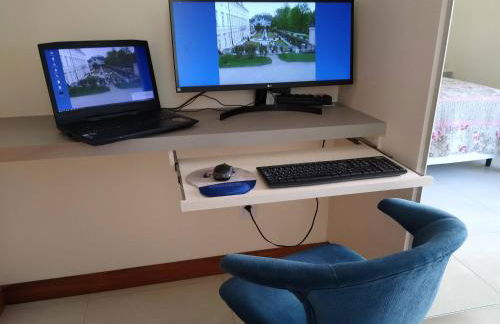 Apartamento a beira mar completo com churrasqueira - Foto 23