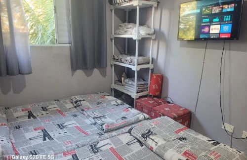 Sobrado de condominio Praia Grande VilaTupi com 2 dormitorio - Foto 26