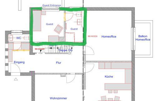 Central Private Cozy Room w own entrance, Spacious Bathroom, on-site parking - Foto 4