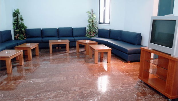 Sala de estar do lobby