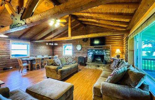 Elkhorn 3 Bedroom 2 Bathroom Log Cabin Sleeps 8 - Lincoln Log Cabin - Foto 6