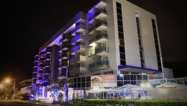 Studio pé na areia, vista, internet e ar - Foto 2