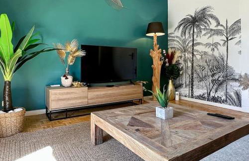 LOASIS -T4 Garage Clim Terrasse WIFI Centre-Ville - Foto 24