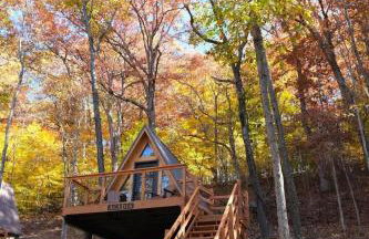 Two Person A-frame near Tappan Lake, Ideal to Reconnect with Nature in Ohio - Foto 12