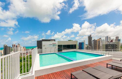 Studio 907 - Garagem - Piscina na Cobertura - Foto 40