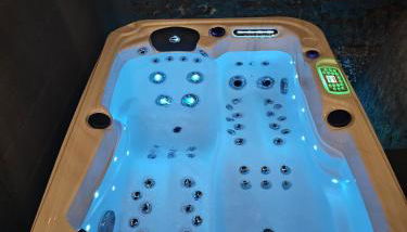 Studio-Valentine climatisée avec piscine chauffée & Spa 2 places - Foto 5