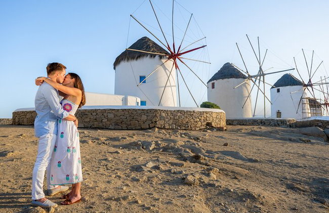 Sesión de fotos privada en Mykonos - Foto 4