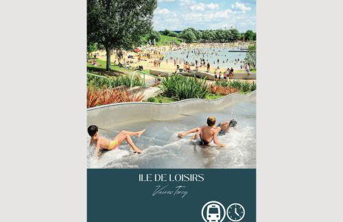 Appartement-Paris-Disney-Terrasse-Jardin-parking - Foto 16