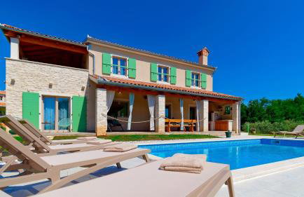 Villa Stella Polaris for 8 persons in Central Istria with private pool, sea view, large garden & kids playground - Foto 39