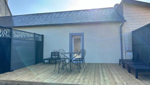 Hortansia apt rénové bien équipé avec terrasse aménagée jardin, parking privé, proche de la mer, près de Port en Bessin et Omaha Beach - Foto 5