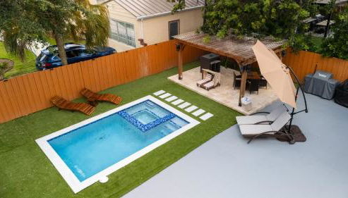 Luxury Retreat 3B ,2Ba POOL , Coral Gables Center - Foto 2