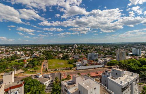 Pôr do sol 18º andar vista da cidade CENTRAL, Garagem NOVO - Foto 25
