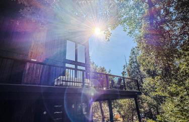 Haven at Cedar Haus Luxury 1BR Escape w Hot Tub EV Charger Gourmet Kitchen Fully Fenced Yard Dogs OK - Foto 28