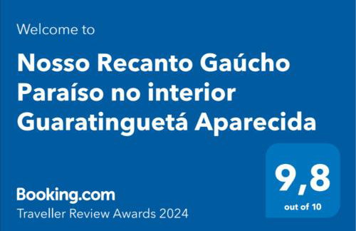 Nosso Recanto Gaúcho Paraíso no interior Guaratinguetá Aparecida - Photo 15