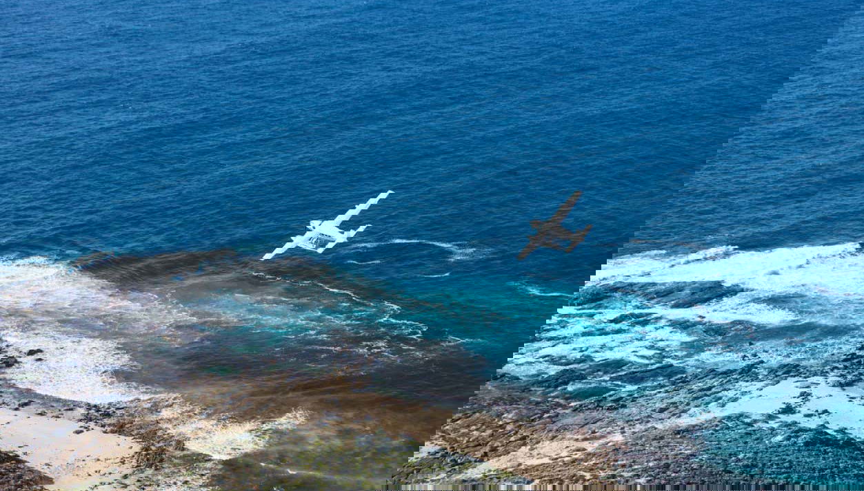 Seaplane during the tour