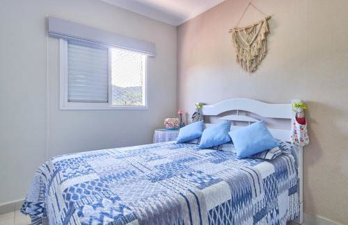 2 Quartos com ar, piscina, sacada Gourmet a 1 km da praia Grande - Foto 3