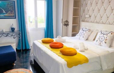 Superbe Villa 5 étoiles Presqu'Île de Giens la Madrague Rita la Villa d'Or vue mer piscine - Foto 25