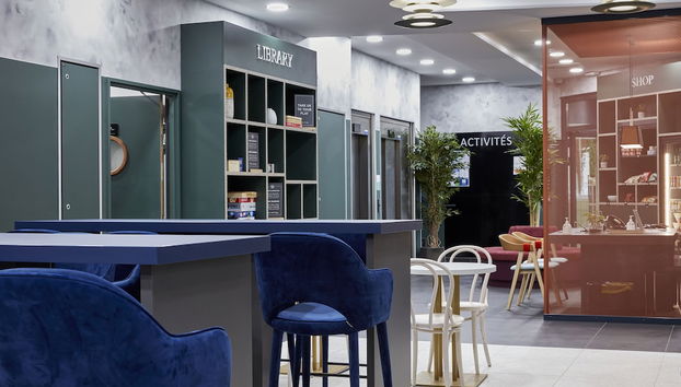 Sala de estar do lobby