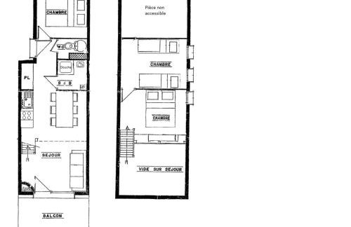 Appartement 6 pers, mezzanine, parking couvert - FR-1-293-328 - Foto 3
