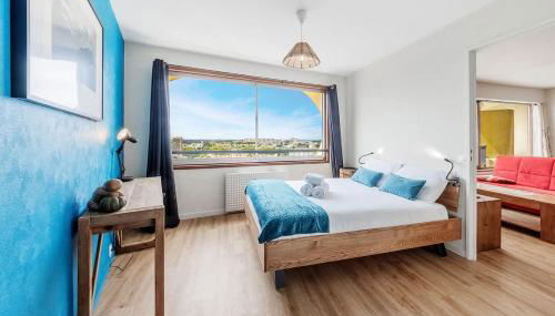 Bellevue, appartement T2, terrasse & parking - Foto 3