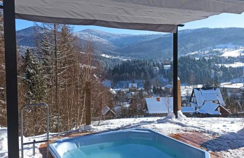 Zawoja domki z jacuzzi, domek w stylu góralskim - Foto 9