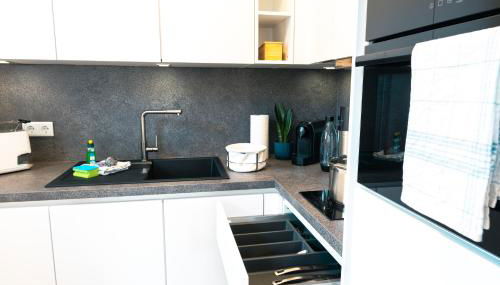 Luxuswohnung am Steinhuder Meer - Tierfreundlich - A - Foto 5, soundproof, Shopping Area, towels, stove, dishwasher, pet friendly, heating, toaster, minibar